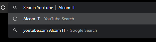 search for tech tips directly