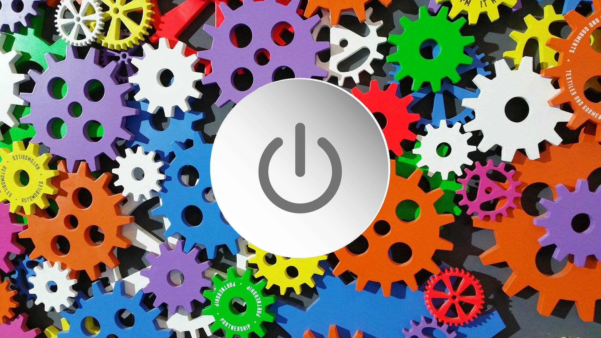 Cogs to turn off and on again