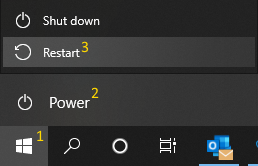 Steps to turn it off and on.
