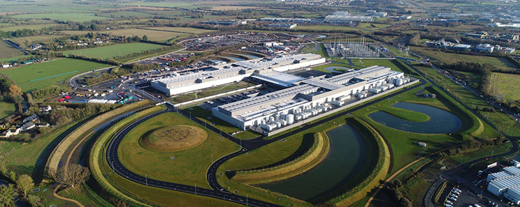 Cloud Data Centre outside view