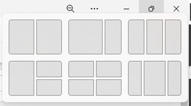Screen snapping
